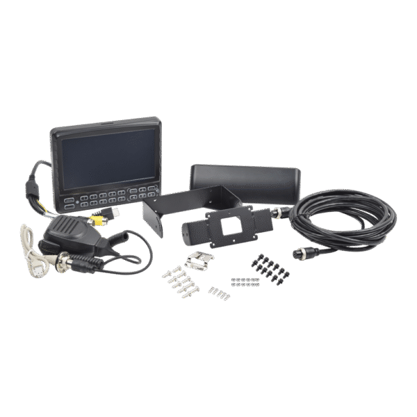 Panel de Control Dáctilar Multifuncional con Monitor de 7" / Soporta Audio de Dos Vías / Compatible con DVR´s Móviles XMR Epcom