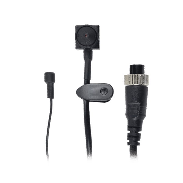 Cámara pinhole AHD de 2MP para videovigilancia móvil. Solución para interior con micrófono