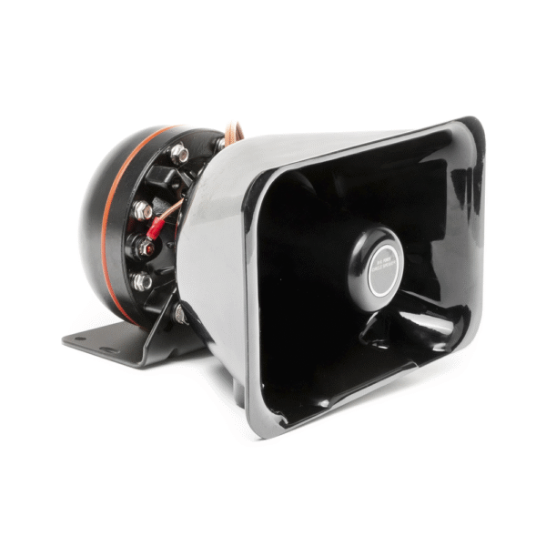 Bocina de uso Rudo, de 100 W, Alto Rendimiento y Base en Aluminio, 8 Ohms de Impedancia