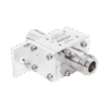 Protector RF Coaxial Para 10 - 1000 MHz de Ceja Frontal y Conectores N Hembra en Ambos Lados, 50 Ω