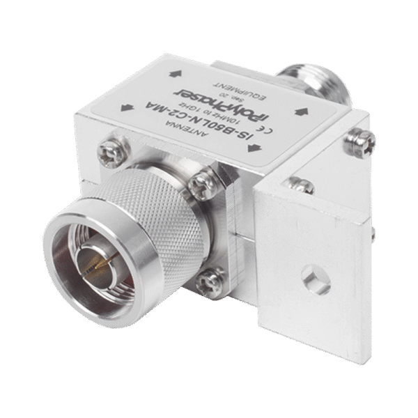 Protector RF Coaxial Para 10 a 1000 MHz Con Ceja Frontal Con Conectores N Macho y N-Hembra, 50 Ω