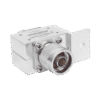 Protector RF Coaxial Para 10 a 1000 MHz Con Ceja Frontal Con Conectores N Macho y N-Hembra, 50 Ω