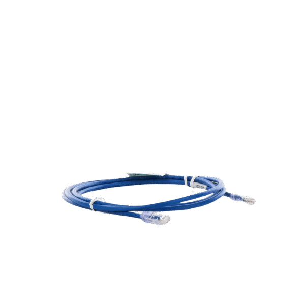 Cable de parcheo UTP Categoría 6, con plug modular en cada extremo - 2 m. - Azul