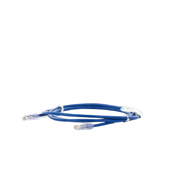 Cable de parcheo UTP Categoría 6, con plug modular en cada extremo - 2 m. - Azul