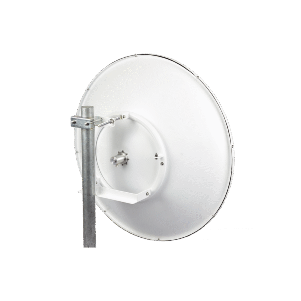 Antena Direccional / 3 ft / 5.9-7.2 GHz / Ganancia 32 dBi / SLANT de 45 ° y 90° / Incluye Jumpers con conector N-Hembra a RSMA / montaje incluido.