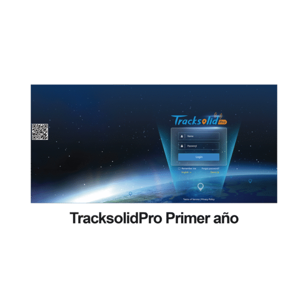 Primer año de licencia para plataforma TracksolidPro / Compatible con los modelos VL03, PL200, LL303