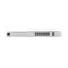 UniFi Switch USW-16-POE Gen2, Capa 2 de 16 puertos (8 puertos PoE 802.3af/at + 8 puertos Gigabit) + 2 puertos 1G SFP, 42W, pantalla informativa