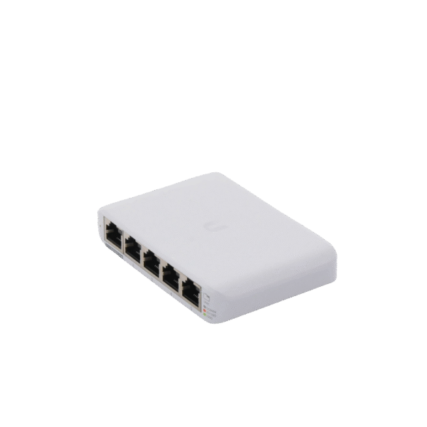 Switch UniFi Administrable Compacto de 5 Puertos 10/100/1000 Mbps, soporta entrada de PoE 802.3af/at