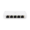 Switch UniFi Administrable Compacto de 5 Puertos 10/100/1000 Mbps, soporta entrada de PoE 802.3af/at
