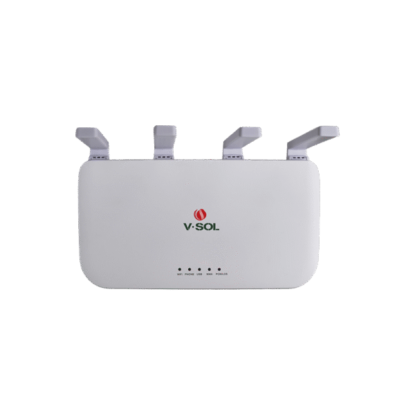 ONU Dual G/EPON con WIFI6 OFDMA + 4 puertos LAN Gigabit + 1 puerto SC/UPC + 1 puerto USB 3.0, Hasta 1800 Mbps