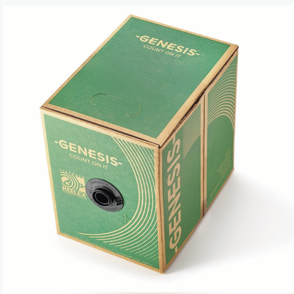 44021104-AD-3-l Carrete de Cable 2 x 18 AWG FPLR para Incendio y Evacuación / 305 mts / Resistente a la Luz Solar / Con Blindaje / Uso Interior