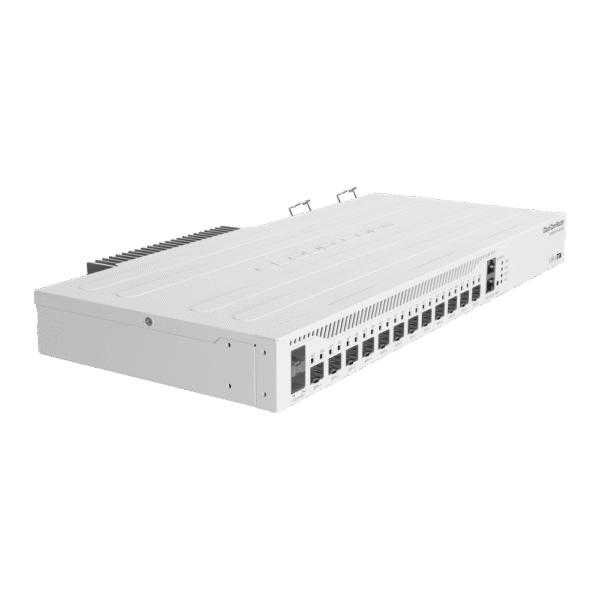 CCR20041G12SPLUS2XS-LAT-IZQ-l (CCR2004-1G-12S+2XS) Cloud Core Router 12 puertos 10G SFP+, 2 25G SFP28, Fuente Redundante