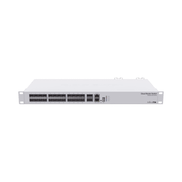 CRS32624SPLUS2QPLUSRM-l Cloud Router Switch, Sistema Operativo Dual 24 Puertos 10G SFP+, 2 Puertos 40G QSFP+