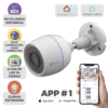 CSH3C-LIST-l Bala WiFi / 3 Megapixel / Detección humana / Micrófono Integrado / Micro SD / Excelente Vision Nocturna B/N IR 30 Metros / Exterior / Incluye 2 Antenas