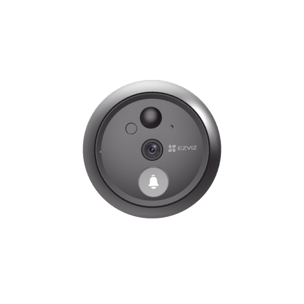 CSHP4-AD-1-l Videoportero Con Mirilla y Pantalla Wi-Fi de Batería Recargable / Para Instalarse en Puerta / Cámara 1080P / Sensor Infrarojo / Detección de Movimiento / Audio de Dos Vías / Uso en Interior