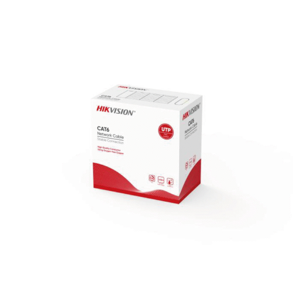 DS1LN6UEWPLUG-l BOBINA DE CABLE UTP / 305 MTS / CAT 6 / CM / COLOR BLANCO / PLUG EN UN EXTREMO
