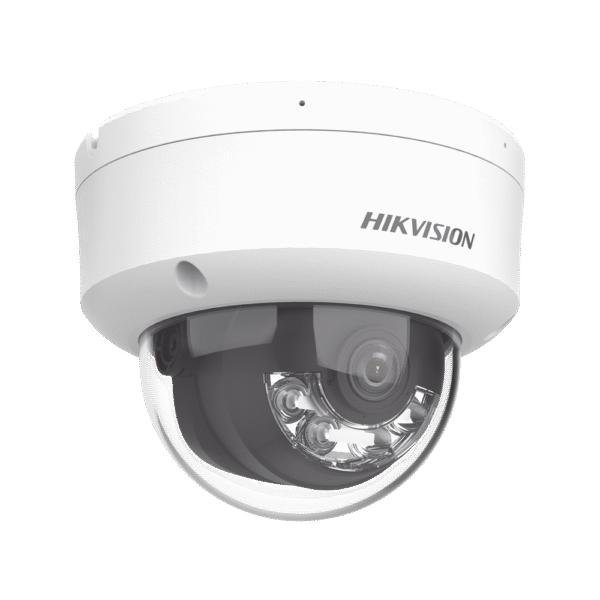DS2CD1123G2LIU-FRENTE-l Domo IP 2 Megapixel /Lente 2.8 mm/ /Acusense/ Dual Light/ Micrófono Integrado / 30 mts IR EXIR / Exterior IP66 / H.265 / PoE / ONVIF