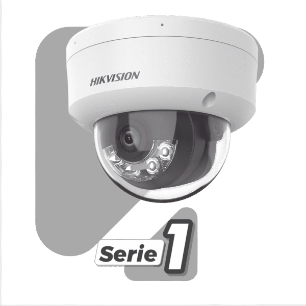 DS2CD1143G2LIUF-LIST-l Domo IP 4 Megapixel /Lente 2.8 mm/ /Acusense/ Dual Light/ Micrófono Integrado / 30 mts IR EXIR / Exterior IP67 / H.265 / PoE / O