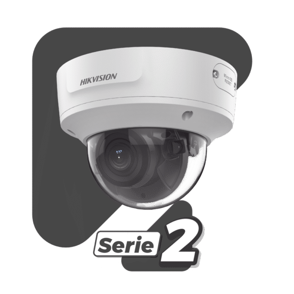 Domo IP 2 Megapixel / Lente 2.8 mm / 30 mts IR EXIR / Exterior IP67 / IK10 / WDR 120 dB / Micro SD / Videoanaliticos / PoE / Onvif