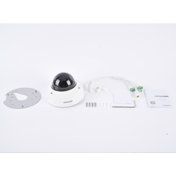 DS2CD2783G2IZS-AD-3-l Domo IP 8 Megapixel / Lente Mot. 2.8 a 12 mm / 40 mts IR EXIR /Exterior IP67 / IK10 / WDR 120 dB / PoE / Videoanaliticos (Filtro de Falsas Alarmas) / Ultra Baja Iluminación / Entrada y Salida de Audio y Alarma