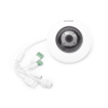 DS2CD2955G0ISU-FRENTE-l Mini Fisheye IP 5 Megapixel / Panorámica 180° / Microfono Integrado / 8 mts IR / Uso en Interior / PoE / Múltiples Vistas por iVMS-4200 / Alarmas I/O / Micro SD