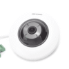 DS2CD2955G0ISU-LAT-IZQ-l Mini Fisheye IP 5 Megapixel / Panorámica 180° / Microfono Integrado / 8 mts IR / Uso en Interior / PoE / Múltiples Vistas por iVMS-4200 / Alarmas I/O / Micro SD