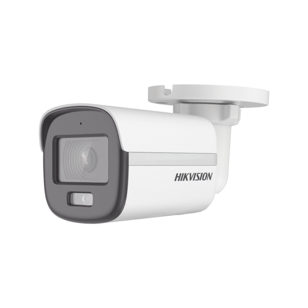 DS2CE10KF0TFS-l Bala TURBOHD 3K (5MP) / Lente 2.8 mm / Micrófono Integrado / Imagen a Color 24/7 / Luz Blanca 20m / Exterior IP67 / dWDR / 4 Tecnologías