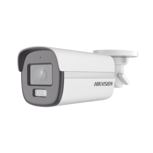 Bala TURBOHD 3K (5MP) / Lente 2.8mm / Micrófono Integrado / Imagen a color 24/7 / Luz Blanca 40 mts / Exterior IP67 / dWDR / 4 Tecnologías