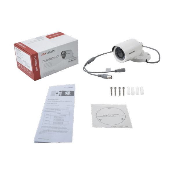 DS2CE16D0TIRFC-AD-2-l Bala TURBO 1080p / Gran Angular 106° / Lente 2.8 mm / 25 mts Smart IR / Exterior IP67 / 4 Tecnologías (TVI / AHD / CVI / CVBS)