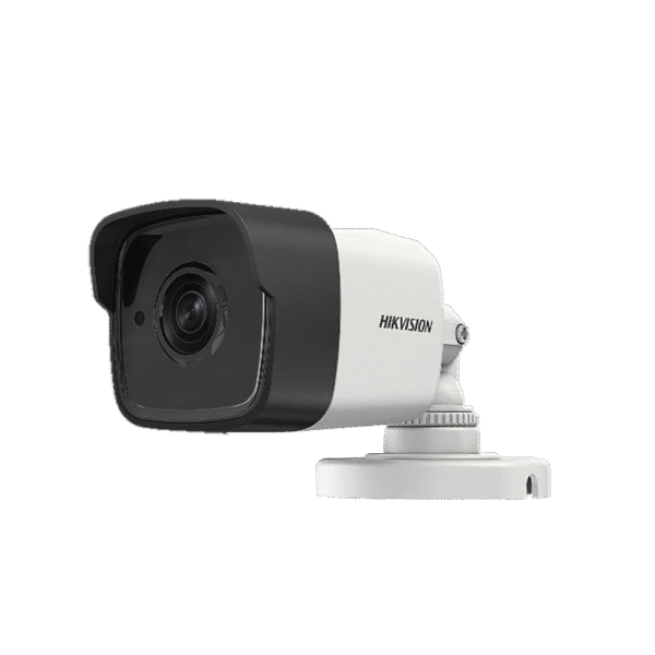 DS2CE16H0TITPFS-l AUDIO POR COAXITRON / Bala TURBOHD 5 Megapixel / Lente 2.8 mm / 4 Tecnologías (TVI / AHD / CVI / CVBS) / 20 mts SMART IR EXIR / Exterior IP67 / dWDR / Policarbonato