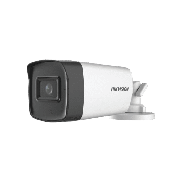 DS2CE17H0TIT3FS-l AUDIO POR COAXITRON Bala TURBOHD 5 Megapixeles / Lente (2.8 mm - 3.6 mm) / Exterior IP67 / 40 mts IR EXIR / dWDR / 4 Tecnologías