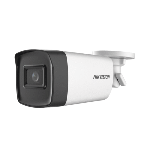 DS2CE17H0TIT5FC-l Bala TURBOHD 5 Megapixeles / Lente 3.6 mm / Exterior IP67 / 80 mts IR EXIR / dWDR / 4 Tecnologías