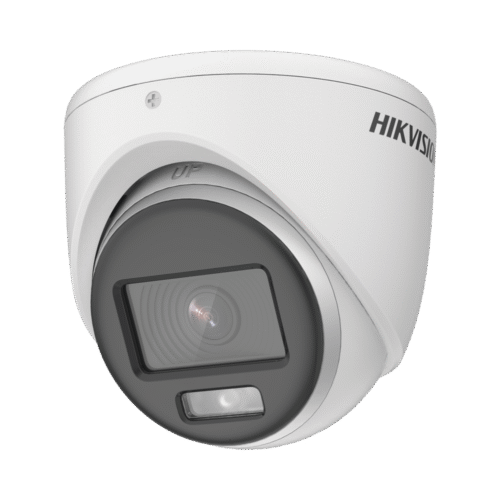 DS2CE70DF0TMF-l Turret TURBOHD 2 Megapixel (1080p) / Imagen a color 24/7 / Lente 2.8 mm / METAL / Luz Blanca 20 mts / Exterior IP67 / TVI-AHD-CVI-CVBS / dWDR