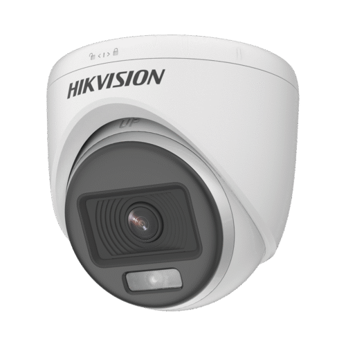 DS2CE72DF0TF_C-l Turret TURBOHD 2 Megapixel / Imagen a color 24/7 / Lente 2.8 mm / Luz Blanca 40 mts / Exterior IP67 / TVI-AHD-CVI-CVBS / dWDR