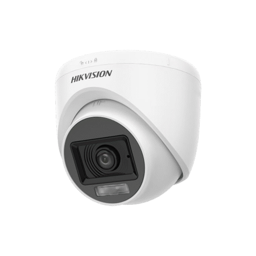 DS2CE76K0TLPFS-l Domo TURBOHD 3K HIBRIDA B/N - Color VU / IR 20 MTS / Lente 2.8 mm / Luz Blanca 20 mts / Exterior IP67 / Microfono Interconstruido / dWDR / Plástica