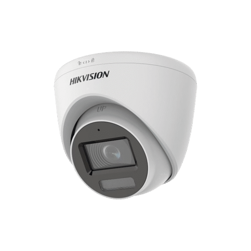 DS2CE78K0TLFS-l Domo TURBOHD 3K HIBRIDA B/N - Color VU / IR 40 MTS / Lente 2.8 mm / Luz Blanca 20 mts / Exterior IP67 / Microfono Interconstruido / dWDR