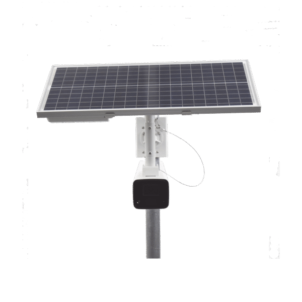 DS2XS2T47G1LDH_4G_C18S40-AD-1-l Kit Solar IP All in One / Cámara Bala ColorVu 4 Megapixel / Lente 4mm / Panel Solar / Batería de Respaldo de Litio 23.2Ah (Hasta 24 Días) / Conexión 4G / Accesorios de Instalación