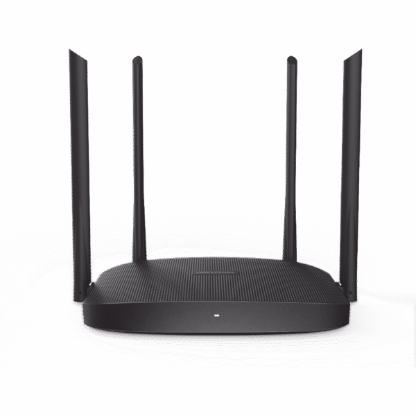 DS3WR12GC-l Router Inalámbrico WISP Gigabit / Doble Banda AC (2.4 GHz y 5 GHz) / Hasta 1200 Mbps / 4 Puertos 10/100/1000 Mbps / 4 Antenas Externas Omnidireccional de 5 dBi / Interior