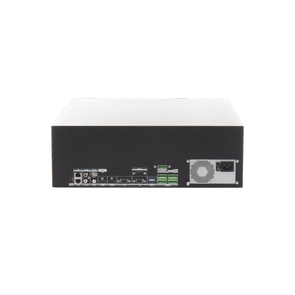 DS9664NIM16-AD-3-l NVR 8K Megapixel / 64 canales IP / Soporta Cámaras con AcuSense / 16 Bahías de Disco Duro / 2 Tarjetas de Red / Soporta RAID con Hot Swap / HDMI en 8K / Soporta POS
