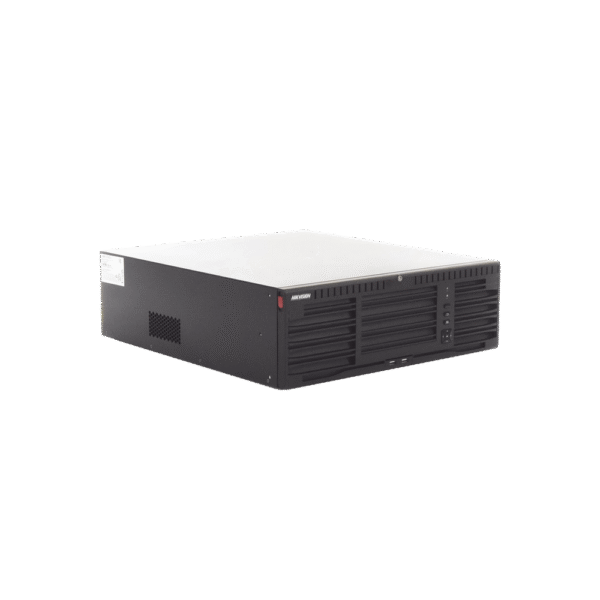 DS9664NIM16-AD-4-l NVR 8K Megapixel / 64 canales IP / Soporta Cámaras con AcuSense / 16 Bahías de Disco Duro / 2 Tarjetas de Red / Soporta RAID con Hot Swap / HDMI en 8K / Soporta POS