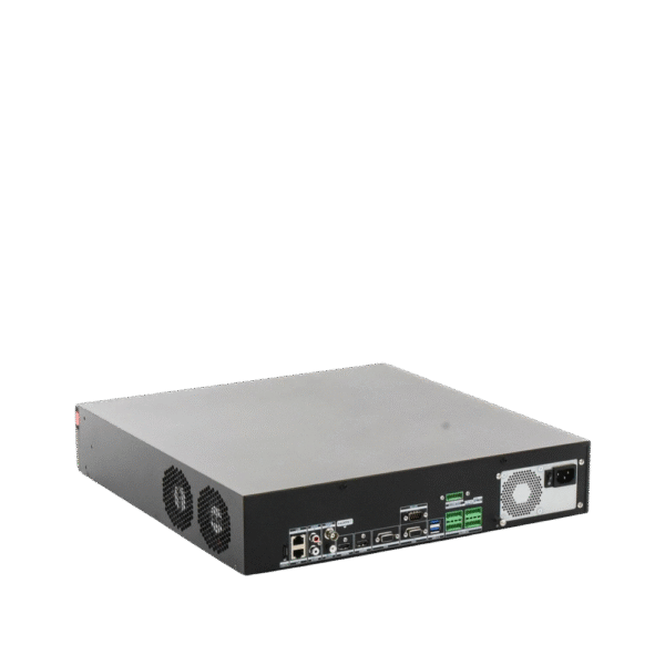 DS9664NIM8-AD-1-l NVR 32 Megapixel (8K) / 64 canales IP / Soporta Cámaras con AcuSense / 8 Bahías de Disco Duro / 2 Puertos de Red / Soporta RAID con Hot Swap / HDMI en 8K / Soporta POS