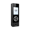 DSK1T323MBFWXE1-FRENTE-l Terminal Facial Min Moe WiFi & PoE con Botón de Llamada y LECTOR DE HUELLA / Exterior IP65 / Tarjetas Virtuales Bluetooth con HikConnect Teams / 1000 Rostros y 3,000 Huellas