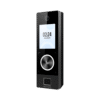 DSK1T323MBFWXE1-LAT-IZQ-l Terminal Facial Min Moe WiFi & PoE con Botón de Llamada y LECTOR DE HUELLA / Exterior IP65 / Tarjetas Virtuales Bluetooth con HikConnect Teams / 1000 Rostros y 3,000 Huellas
