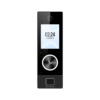 DSK1T323MBFWXE1-l Terminal Facial Min Moe WiFi & PoE con Botón de Llamada y LECTOR DE HUELLA / Exterior IP65 / Tarjetas Virtuales Bluetooth con HikConnect Teams / 1000 Rostros y 3,000 Huellas