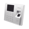 DSK1T8003MF-LAT-IZQ-l Terminal de Control de Acceso y Asistencia compatible con APP Hik-Connect (P2P) / Stand Alone / Lectura de Huella y de Tarjetas Mifare