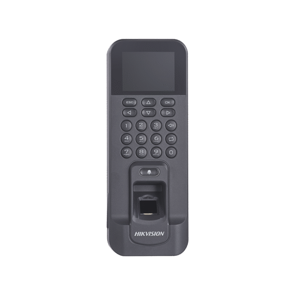 DSK1T804BMF-FRENTE-l Biometrico Stand Alone con Lector de Proximidad MIFARE / 3,000 Huellas / TCP-IP / 150,000 Eventos