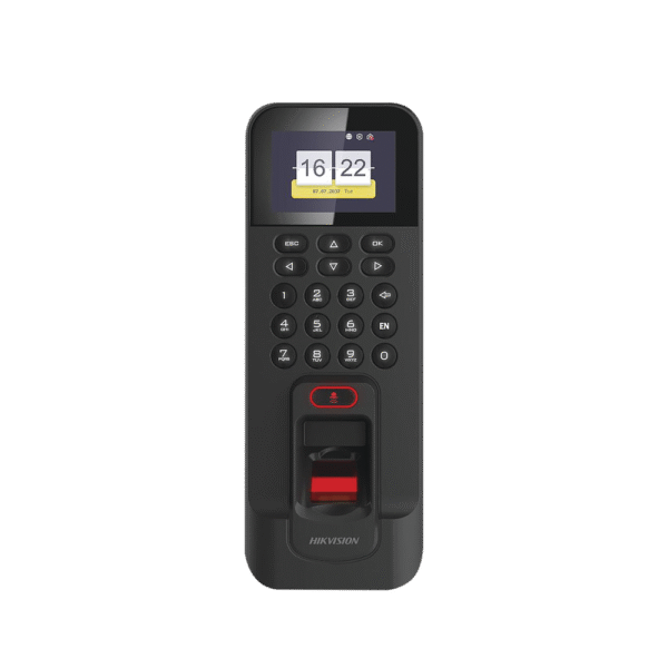 DSK1T804BMF-l Biometrico Stand Alone con Lector de Proximidad MIFARE / 3,000 Huellas / TCP-IP / 150,000 Eventos