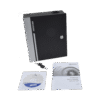 DSK2804-AD-3-l Controlador de Acceso Integrable con Videovigilancia / 4 Puertas / 10,000 Tarjetas / 50,000 Eventos / Incluye Gabinete y Fuente de Alimentación 12VCD/8A