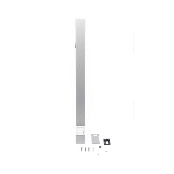 DSKAB671B-AD-2-l Pedestal de Piso para Lectores de Rostro HIKVISION de la serie DS-K1T607, DS-K1TA70MI-T y DS-K1T671 - También Compatible con Biometricos Termicos Industriales