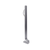 DSKAB671B-LAT-DER-l Pedestal de Piso para Lectores de Rostro HIKVISION de la serie DS-K1T607, DS-K1TA70MI-T y DS-K1T671 - También Compatible con Biometricos Termicos Industriales